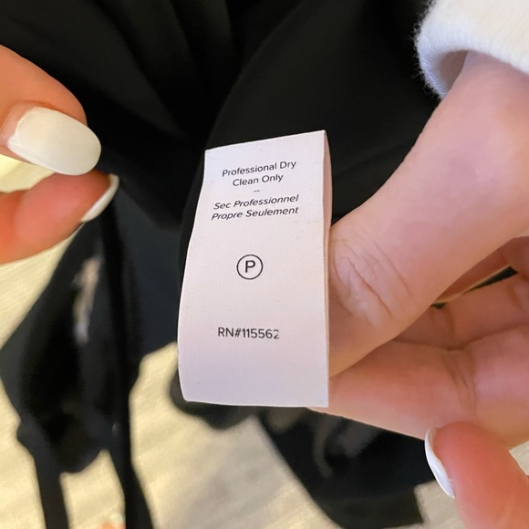 NWT Cinq a Sept Larissa Black Mini Dress size 00 - Picture 8 of 9